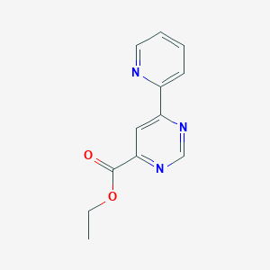 Ethyl 6-(pyridin-2-yl)pyrimidine-4-carboxylate