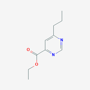 Ethyl 6-propylpyrimidine-4-carboxylate