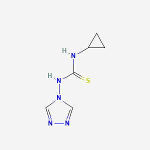 1-cyclopropyl-3-(4H-1,2,4-triazol-4-yl)thiourea