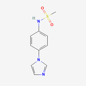 n-(4-(1h-Imidazol-1-yl)phenyl)methanesulfonamide