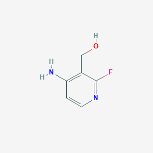 molecular formula C6H7FN2O B14915411 (4-Amino-2-fluoropyridin-3-yl)methanol 