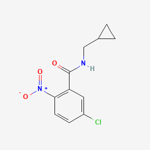 5-Chloro-N-(cyclopropylmethyl)-2-nitrobenzamide