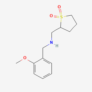 2-(((2-Methoxybenzyl)amino)methyl)tetrahydrothiophene 1,1-dioxide