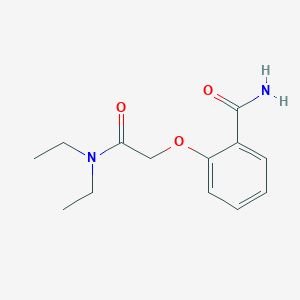 molecular formula C13H18N2O3 B14915458 2-(2-(Diethylamino)-2-oxoethoxy)benzamide 