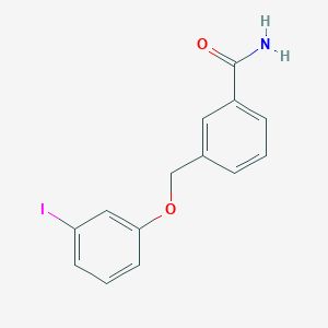 3-((3-Iodophenoxy)methyl)benzamide