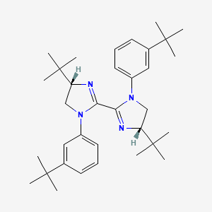 (4S,4'S)-4,4'-Di-tert-butyl-1,1'-bis(3-(tert-butyl)phenyl)-4,4',5,5'-tetrahydro-1H,1'H-2,2'-biimidazole