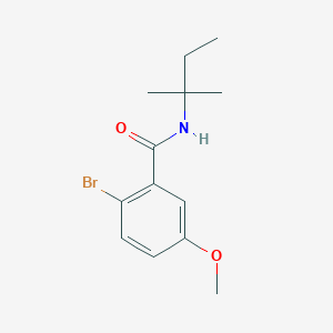 2-Bromo-5-methoxy-N-(tert-pentyl)benzamide