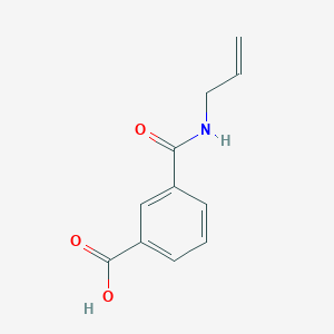 molecular formula C11H11NO3 B14915535 3-(Allylcarbamoyl)benzoic acid 