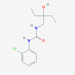 1-(2-Chlorophenyl)-3-(2-ethyl-2-hydroxybutyl)urea