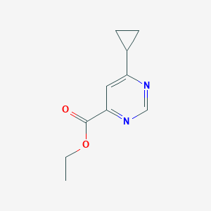 Ethyl 6-cyclopropylpyrimidine-4-carboxylate