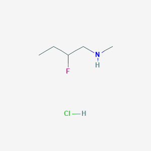 (2-Fluorobutyl)(methyl)amine hydrochloride