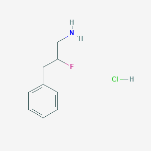 2-Fluoro-3-phenylpropan-1-amine hydrochloride