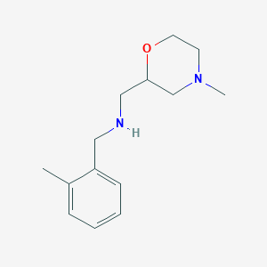 molecular formula C14H22N2O B14915644 n-(2-Methylbenzyl)-1-(4-methylmorpholin-2-yl)methanamine 