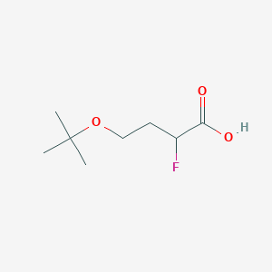 4-(Tert-butoxy)-2-fluorobutanoic acid