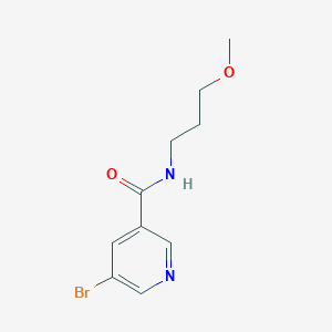 5-Bromo-N-(3-methoxypropyl)nicotinamide