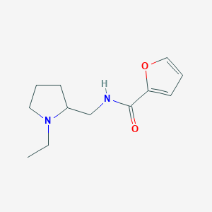 molecular formula C12H18N2O2 B14915751 n-((1-Ethylpyrrolidin-2-yl)methyl)furan-2-carboxamide 