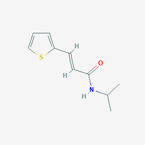 molecular formula C10H13NOS B14915765 N-Isopropyl-3-(thiophen-2-yl)acrylamide 