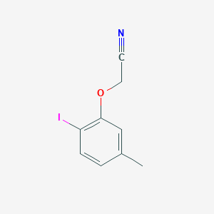 2-(2-Iodo-5-methylphenoxy)acetonitrile