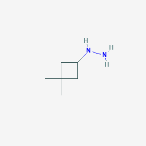 (3,3-Dimethylcyclobutyl)hydrazine