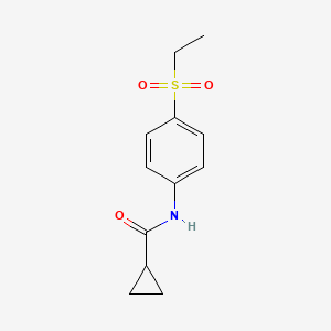 n-(4-(Ethylsulfonyl)phenyl)cyclopropanecarboxamide