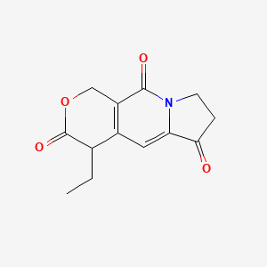 4-Ethyl-7,8-dihydro-1H-pyrano[3,4-f]indolizine-3,6,10(4H)-trione