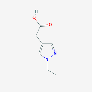 2-(1-ethyl-1H-pyrazol-4-yl)acetic acid
