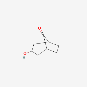 3-Hydroxybicyclo[3.2.1]octan-8-one