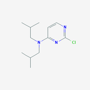 2-chloro-N,N-bis(2-methylpropyl)pyrimidin-4-amine