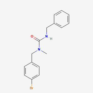 3-Benzyl-1-(4-bromobenzyl)-1-methylurea