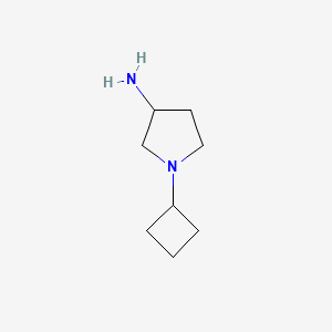 1-Cyclobutylpyrrolidin-3-amine