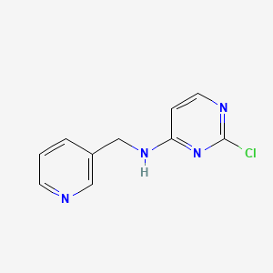 2-chloro-N-(3-pyridinylmethyl)-4-pyrimidinamine