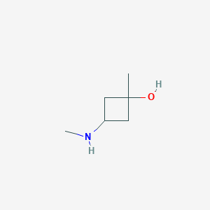 1-Methyl-3-(methylamino)cyclobutanol