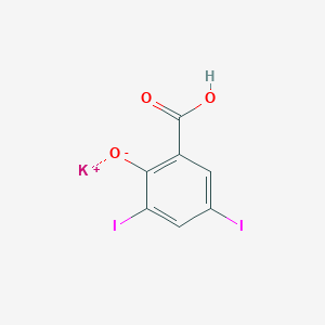 Potassium 2-carboxy-4,6-diiodophenolate