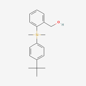 (2-((4-(tert-Butyl)phenyl)dimethylsilyl)phenyl)methanol