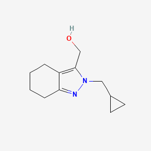 (2-(cyclopropylmethyl)-4,5,6,7-tetrahydro-2H-indazol-3-yl)methanol