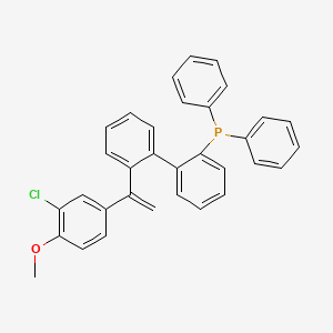 (2'-(1-(3-Chloro-4-methoxyphenyl)vinyl)-[1,1'-biphenyl]-2-yl)diphenylphosphane