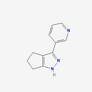 3-(Pyridin-3-yl)-1,4,5,6-tetrahydrocyclopenta[c]pyrazole