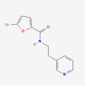 5-Bromo-N-(2-(pyridin-3-yl)ethyl)furan-2-carboxamide