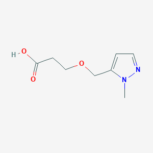 3-[(1-methyl-1H-pyrazol-5-yl)methoxy]propanoic acid