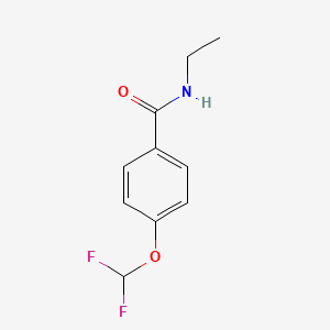 4-(difluoromethoxy)-N-ethylbenzamide