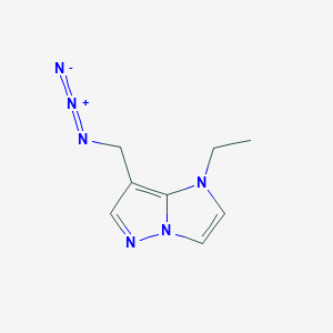 7-(azidomethyl)-1-ethyl-1H-imidazo[1,2-b]pyrazole