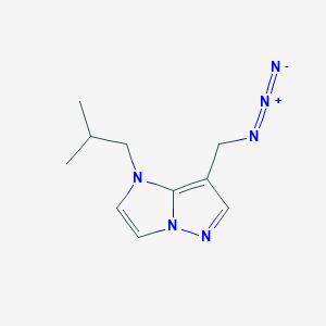 7-(azidomethyl)-1-isobutyl-1H-imidazo[1,2-b]pyrazole