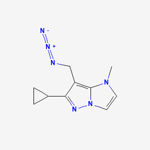 7-(azidomethyl)-6-cyclopropyl-1-methyl-1H-imidazo[1,2-b]pyrazole