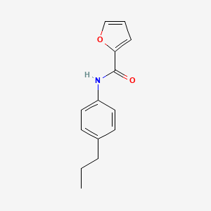 molecular formula C14H15NO2 B14916795 N-(4-propylphenyl)furan-2-carboxamide 