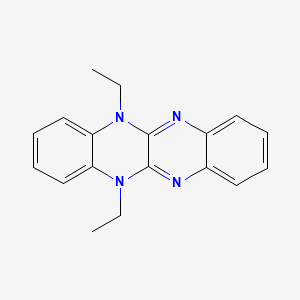 5,12-Diethyl-5,12-dihydroquinoxalino[2,3-b]quinoxaline