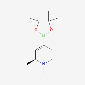 (S)-1,6-Dimethyl-4-(4,4,5,5-tetramethyl-1,3,2-dioxaborolan-2-yl)-1,2,3,6-tetrahydropyridine