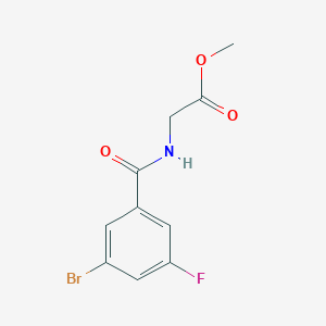 Methyl (3-bromo-5-fluorobenzoyl)glycinate