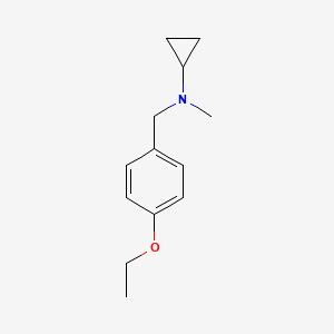 n-(4-Ethoxybenzyl)-N-methylcyclopropanamine