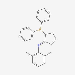 N-(2-(Diphenylphosphino)cyclopentylidene)-2,6-dimethylaniline