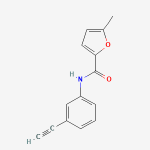 N-(3-ethynylphenyl)-5-methylfuran-2-carboxamide